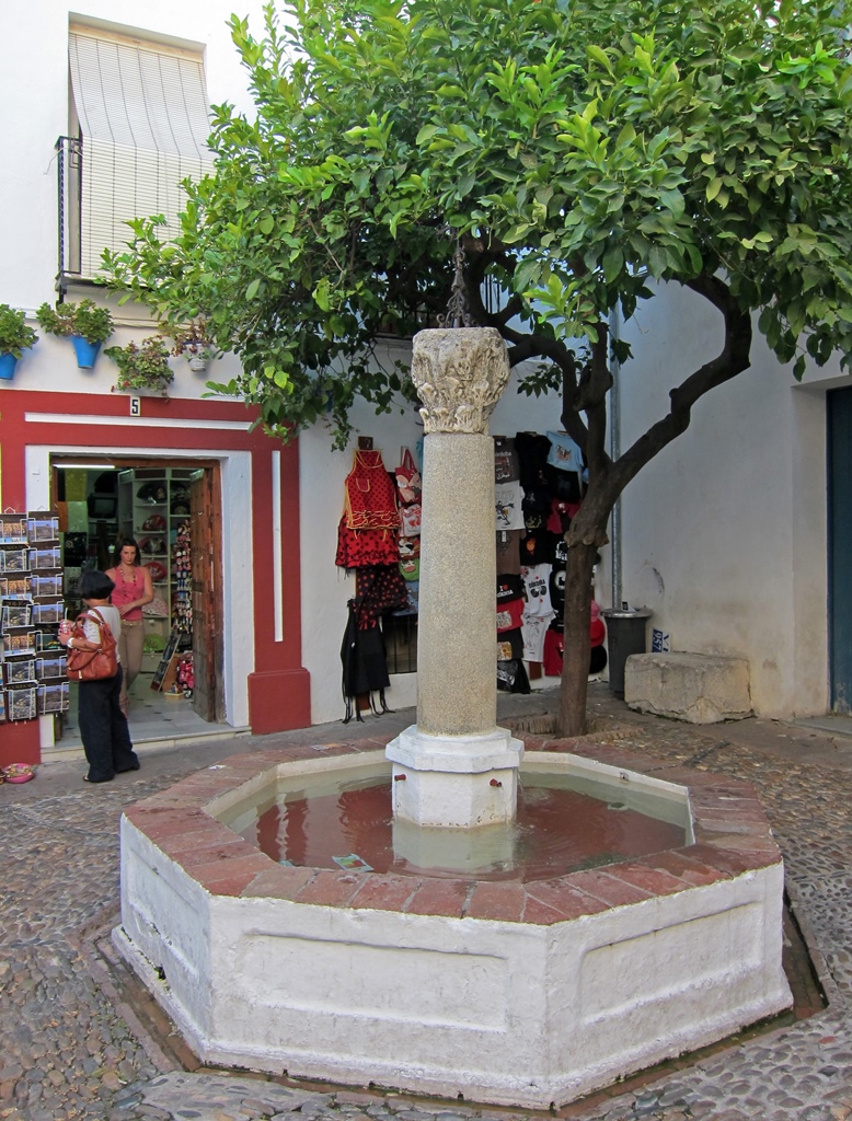Nella with Fountain and Souvenir Store